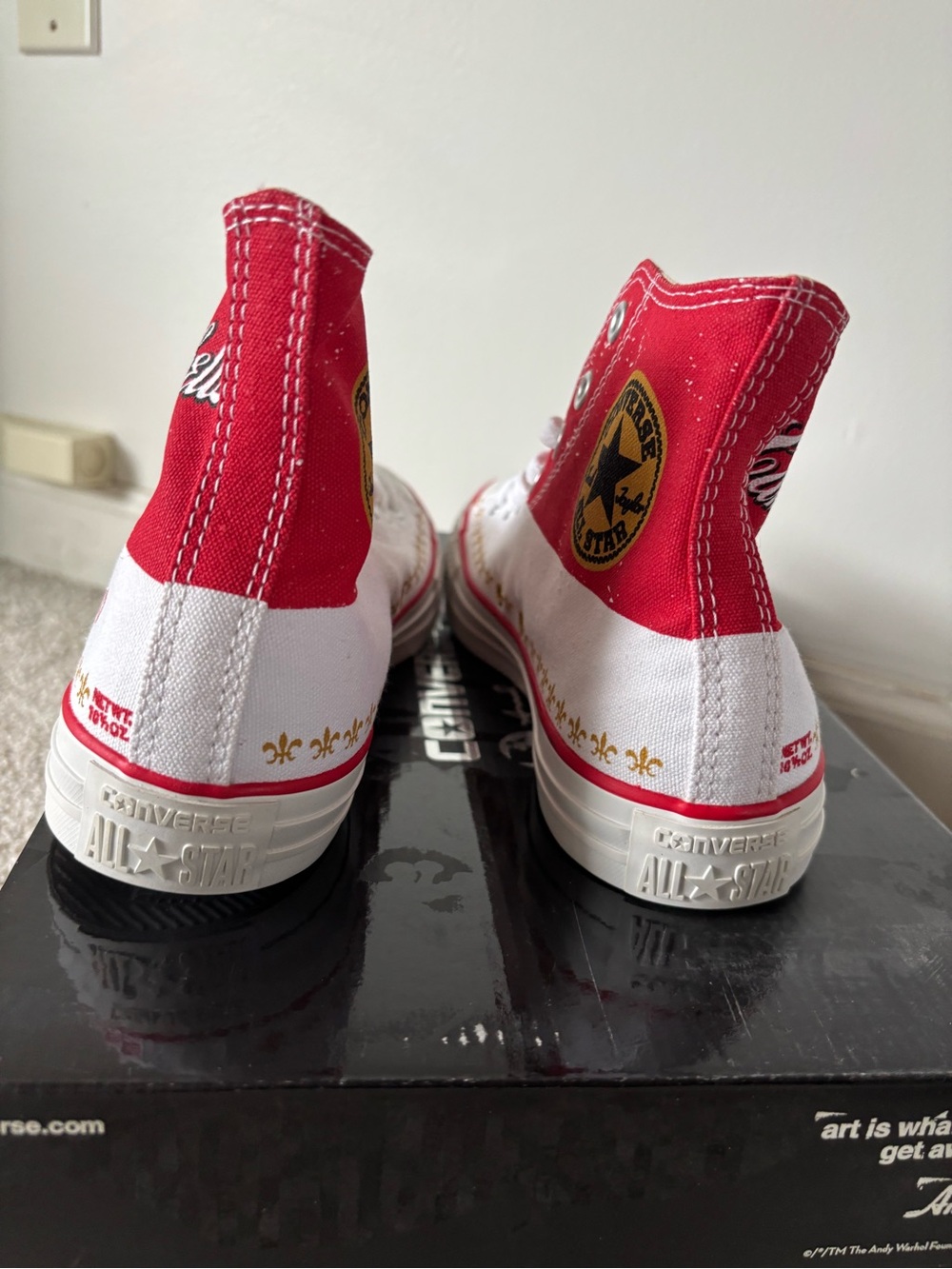 Andy Warhol Converse - Picture 2 of 6